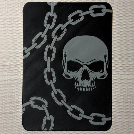 Kindle Case Insert: Skull and Chains