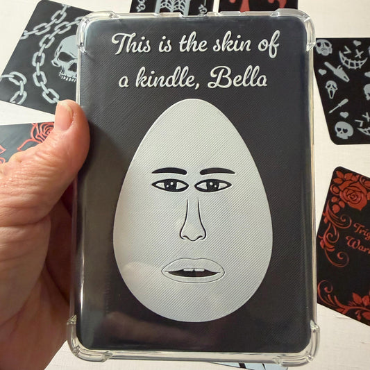 Kindle Case Insert: Eggward Cullen | BookTok Humor Inspired