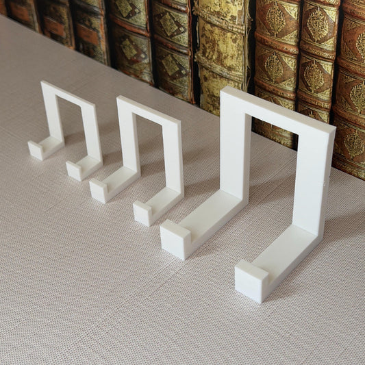Bookshelf Sign Stands