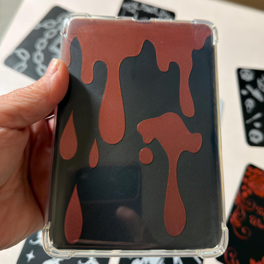 Kindle Case Insert: Blood Drip