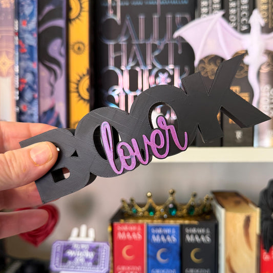 Book Lover Sign | Shelf Sitter