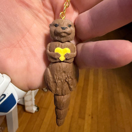 Otter Keychain | Crescent City Inspired | Romantasy Bag Charm