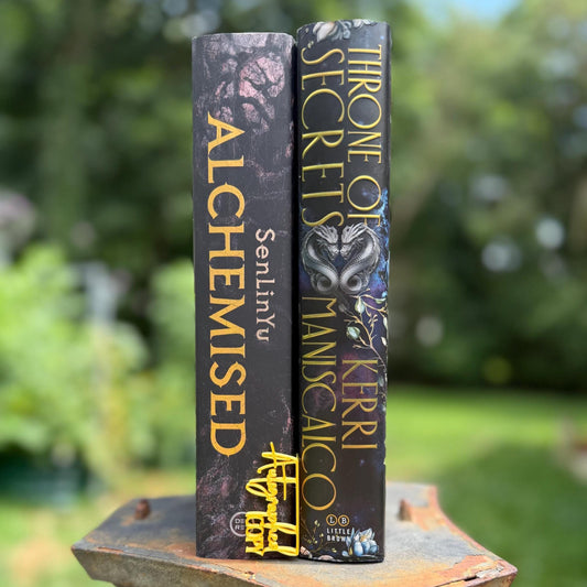 Autographed Copy Book Tag | Signed Book Marker | Bookshelf Spine Accent | Custom Color Collector Decor