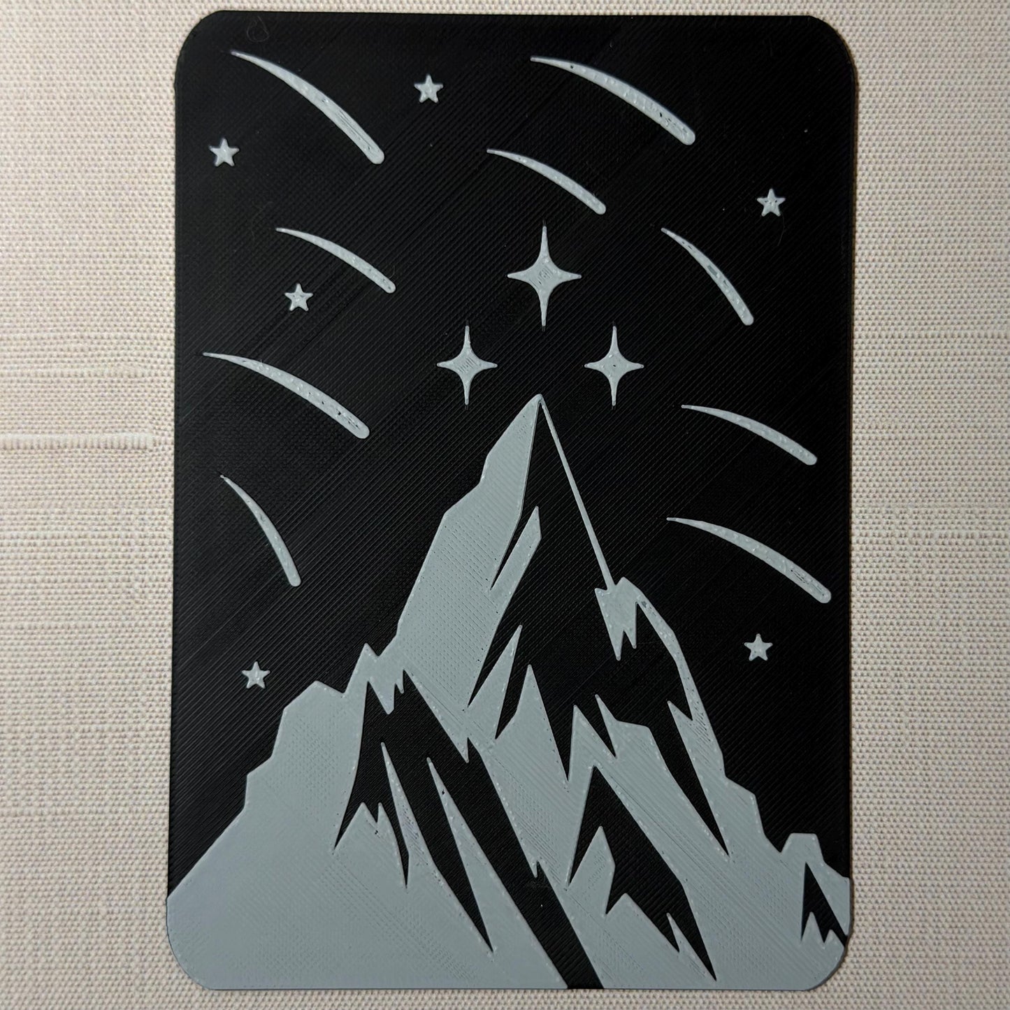 Kindle Case Insert: Mountain and Stars Fantasy Inspired
