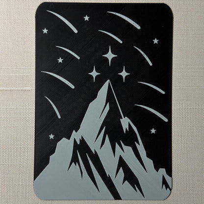 Kindle Case Insert: Mountain and Stars Fantasy Inspired