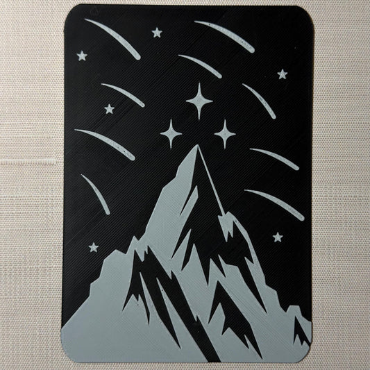 Kindle Case Insert: Mountain and Stars Fantasy Inspired