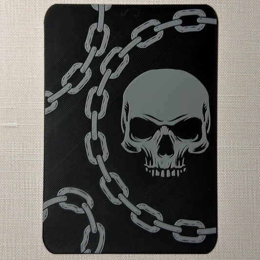 Kindle Case Insert: Skull and Chains