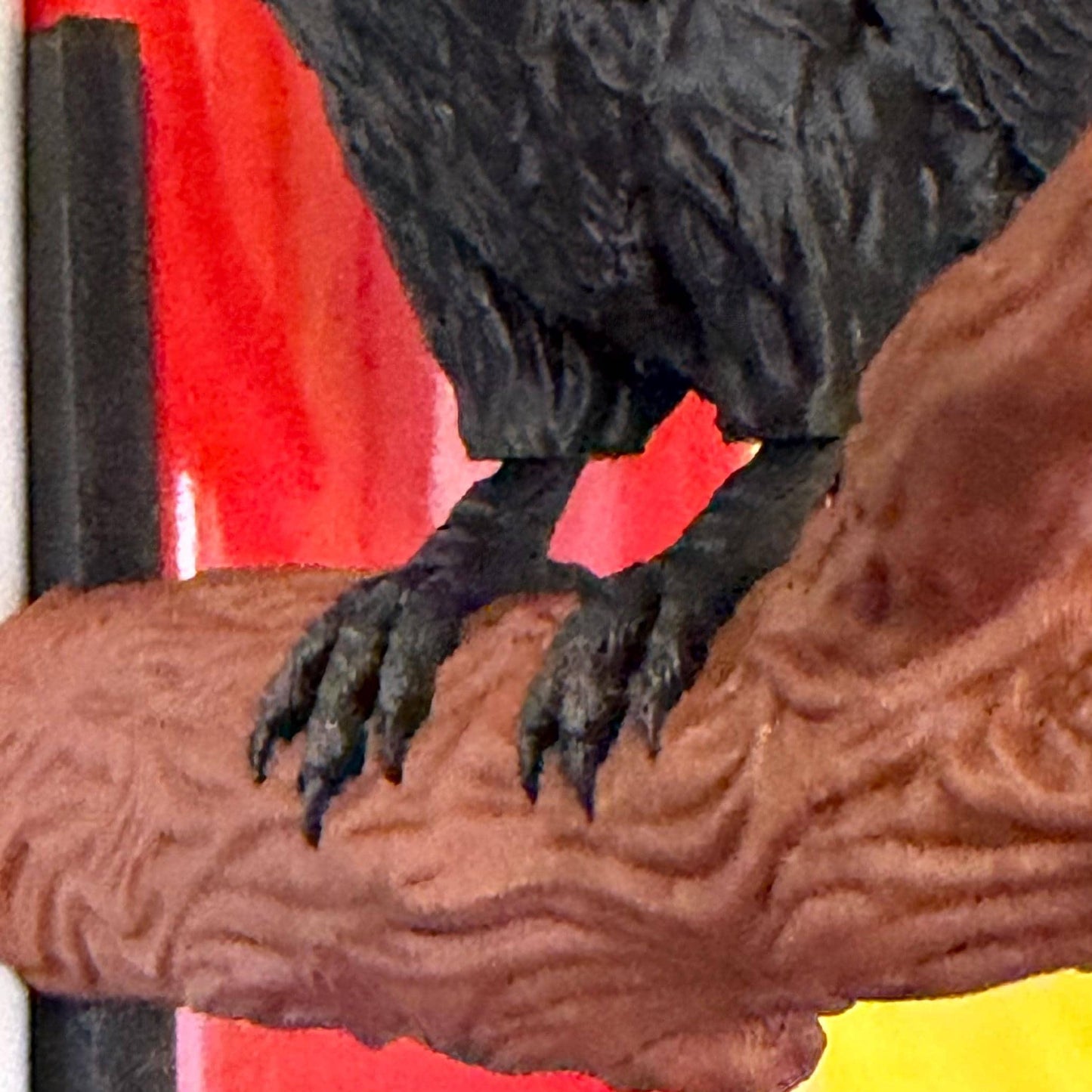 Raven on a Branch Bookshelf Decoration Spine Hugger