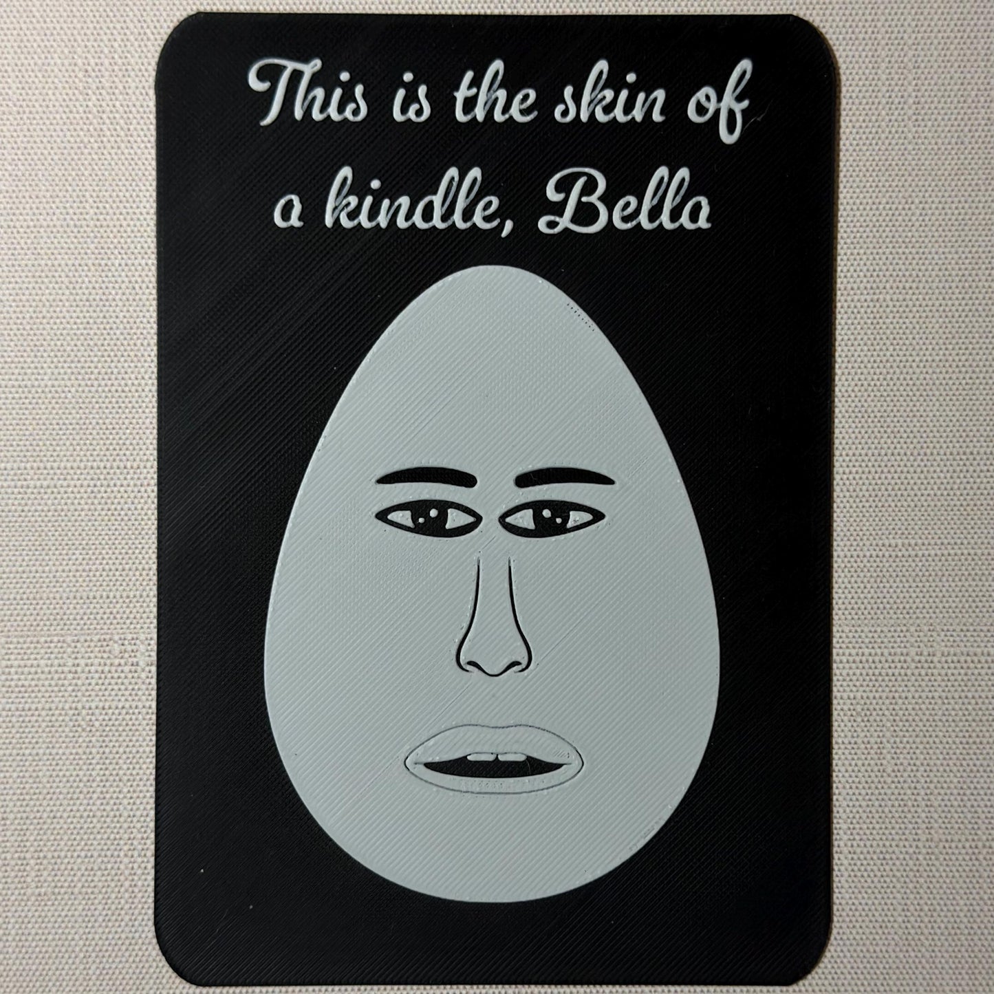 Kindle Case Insert: Eggward Cullen | BookTok Humor Inspired
