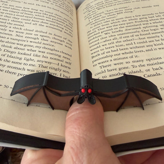 Bat Book Page Holder