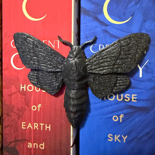 Moth Book Spine Hugger | Magnet