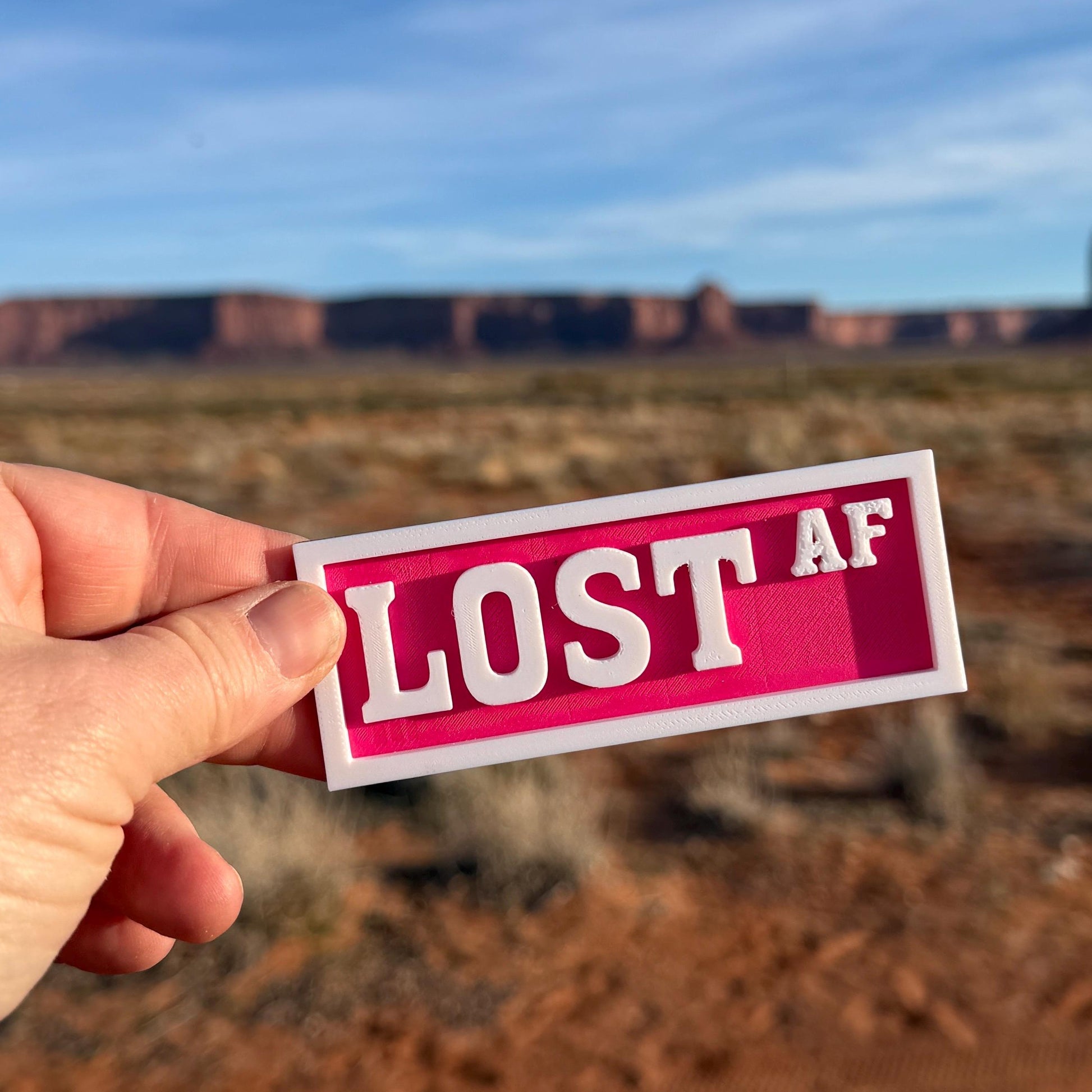 Customizable Trail Sign