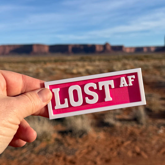 Customizable Trail Sign
