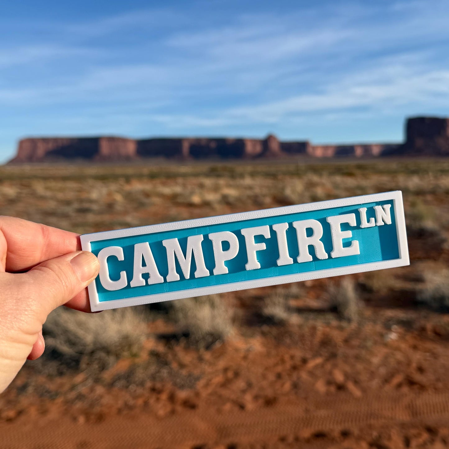 Customizable Trail Sign