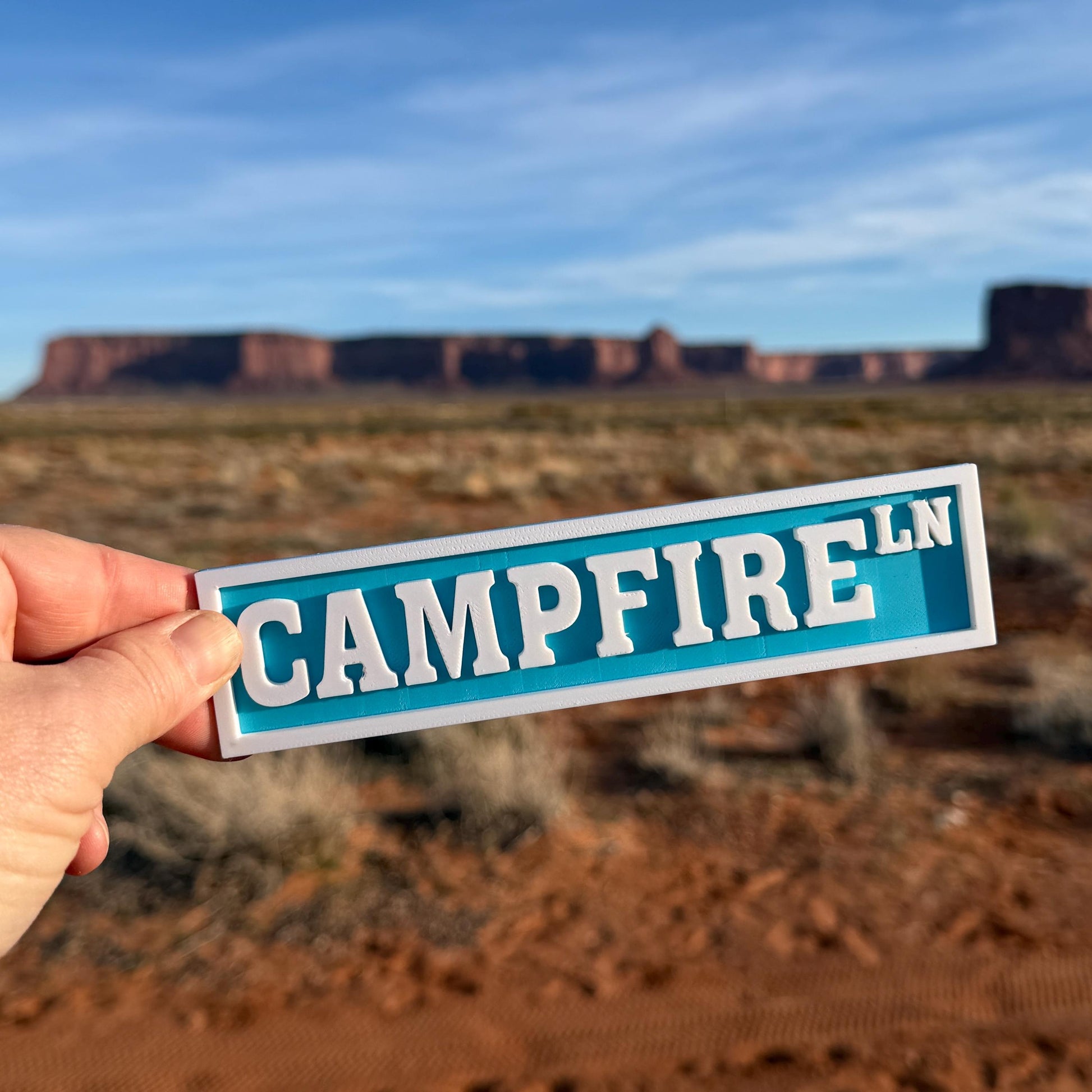 Customizable Trail Sign