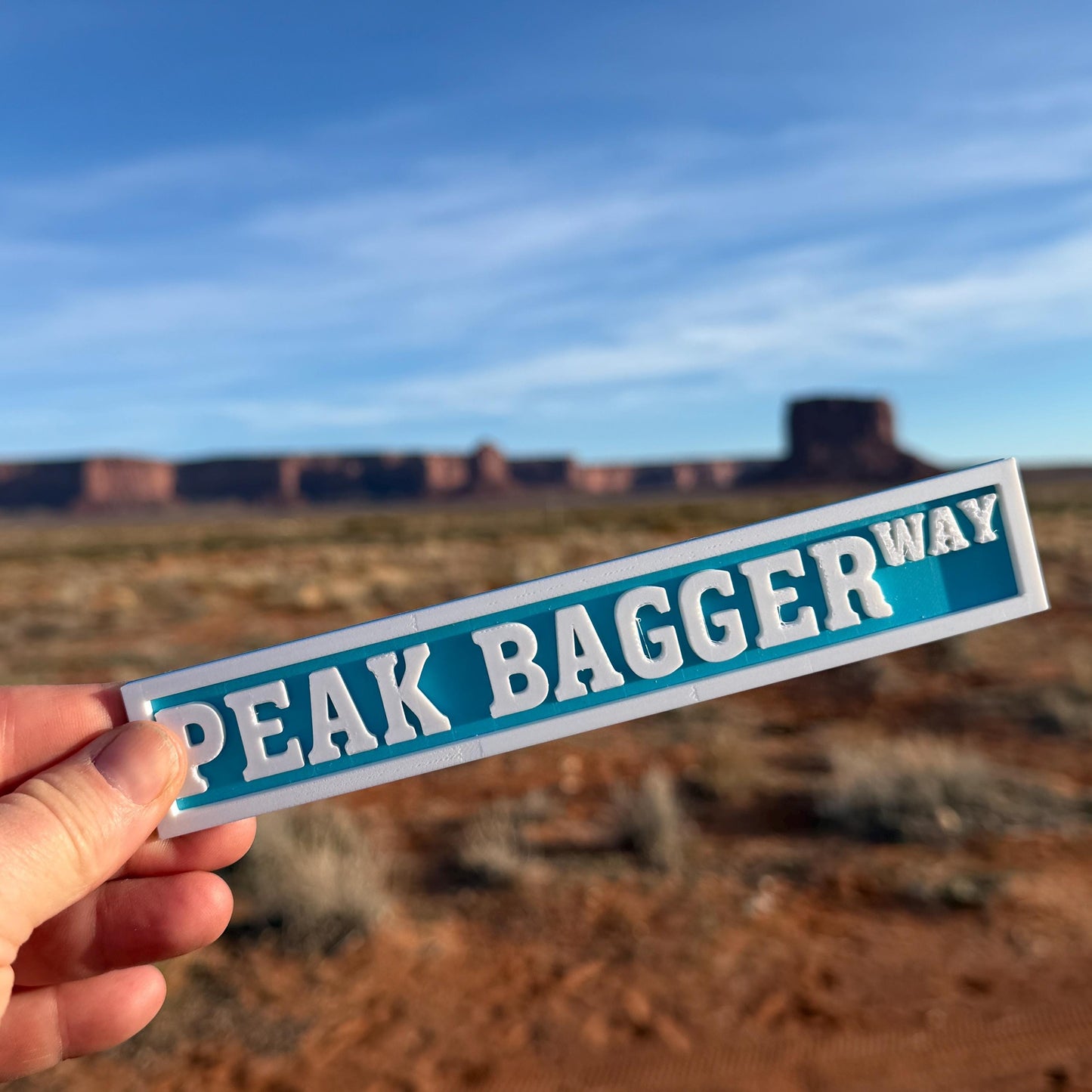 Customizable Trail Sign