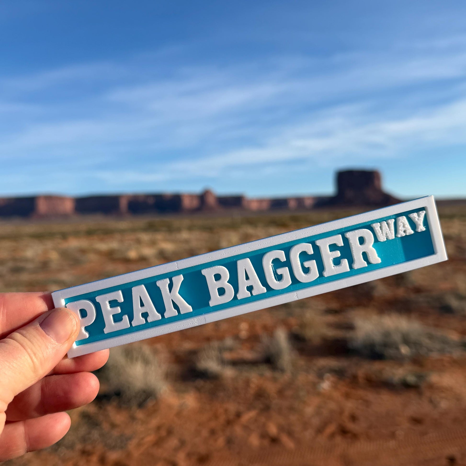 Customizable Trail Sign