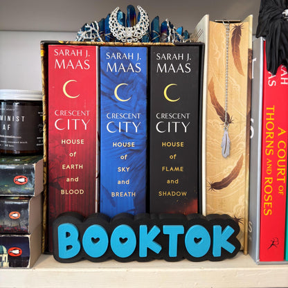BookTok Bookshelf Sign