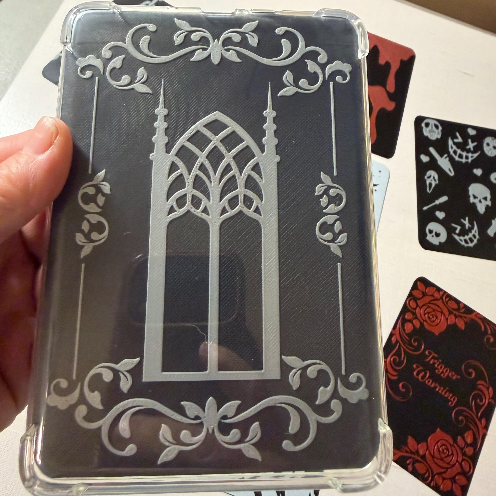 Kindle Case Insert: Gothic Window