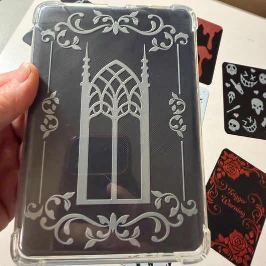 Kindle Case Insert: Gothic Window