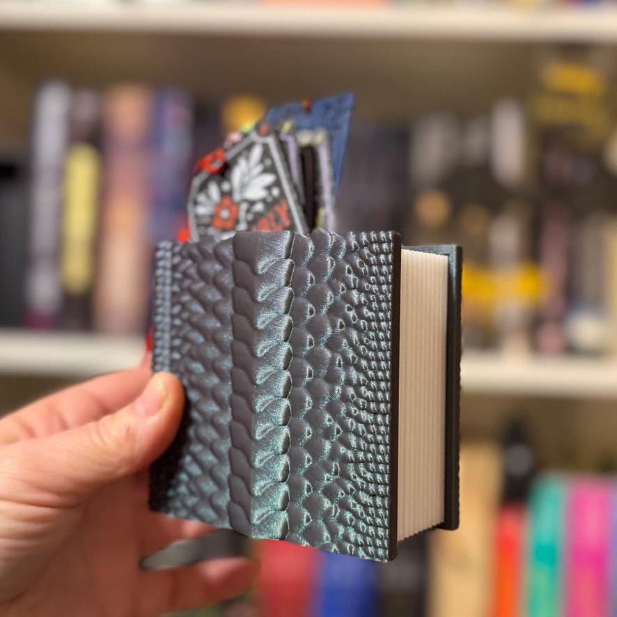 Dragon Scale Book-Shaped Bookmark Holder