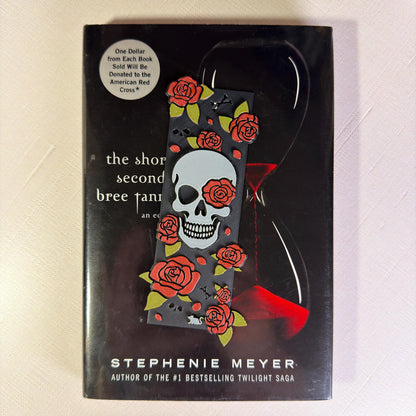 Gothic Skull And Roses Bookmark