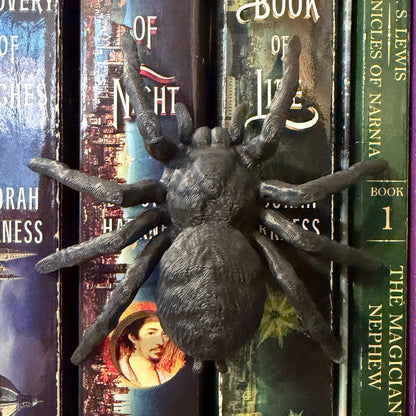 Gothic Tarantula Spider Book Spine Hugger