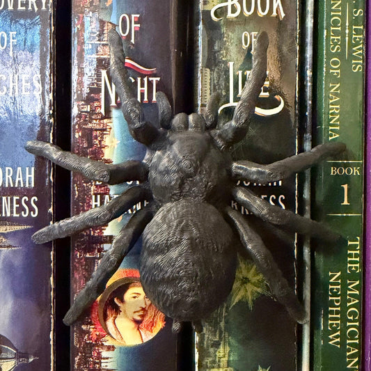 Gothic Tarantula Spider Book Spine Hugger