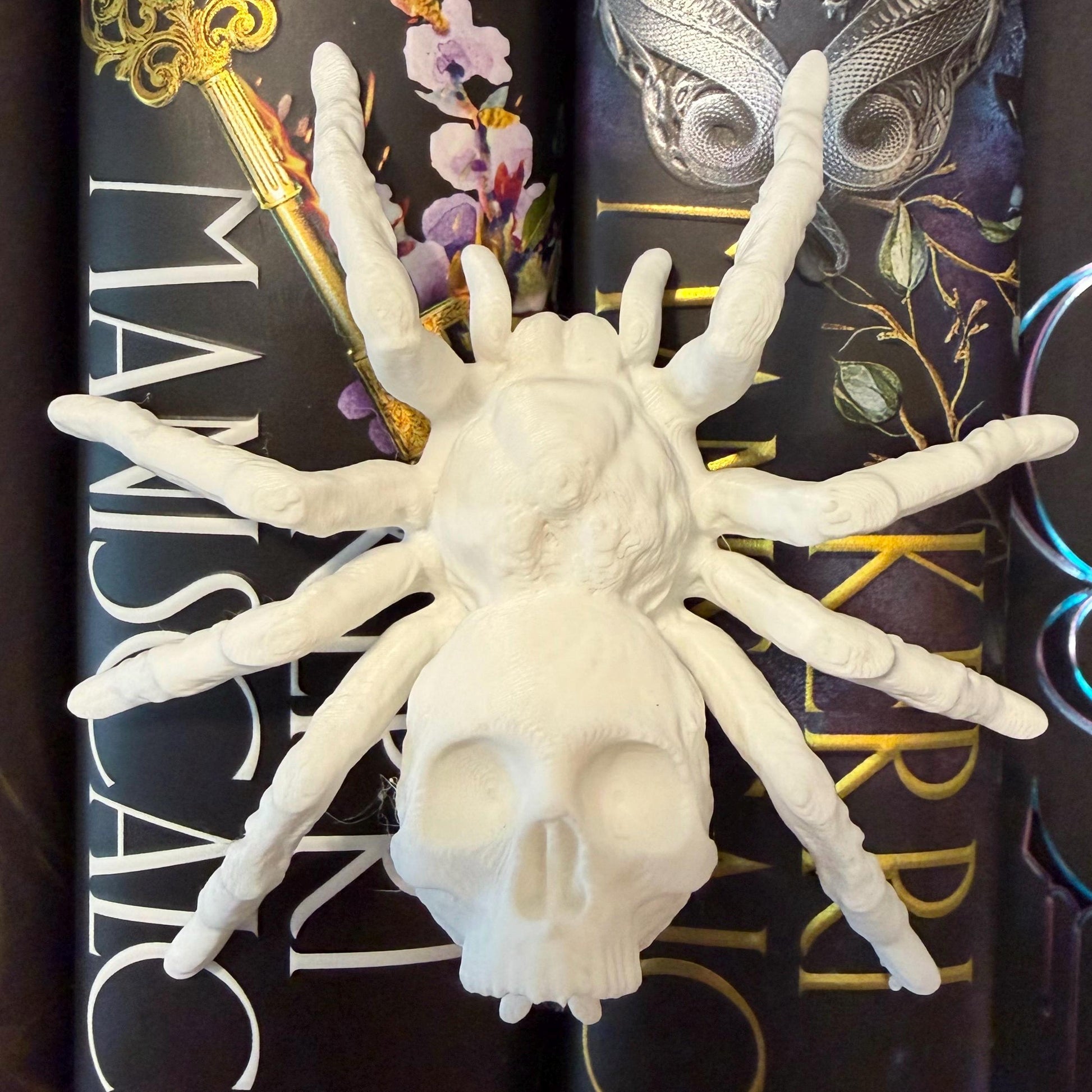 Gothic Tarantula Spider Book Spine Hugger