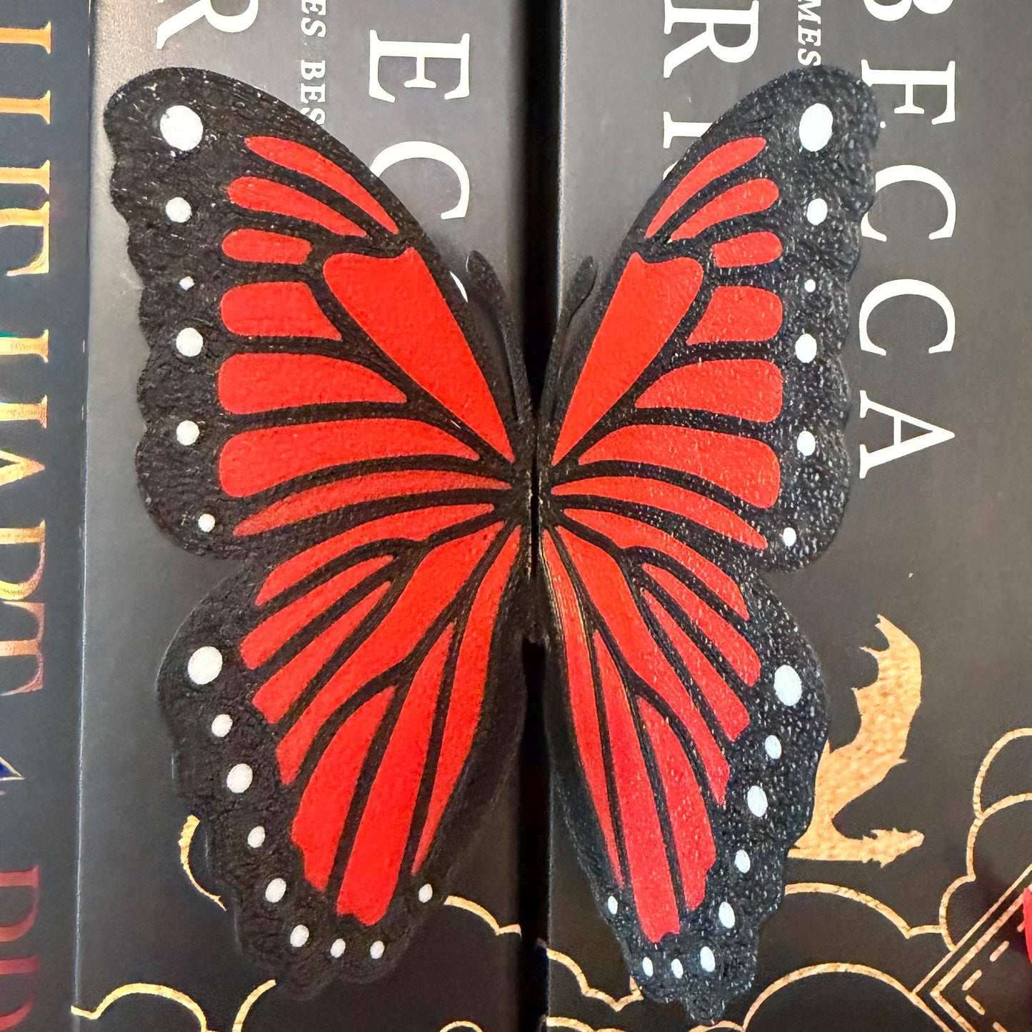 Morpho Butterfly Folding Bookmark and Spine Hugger