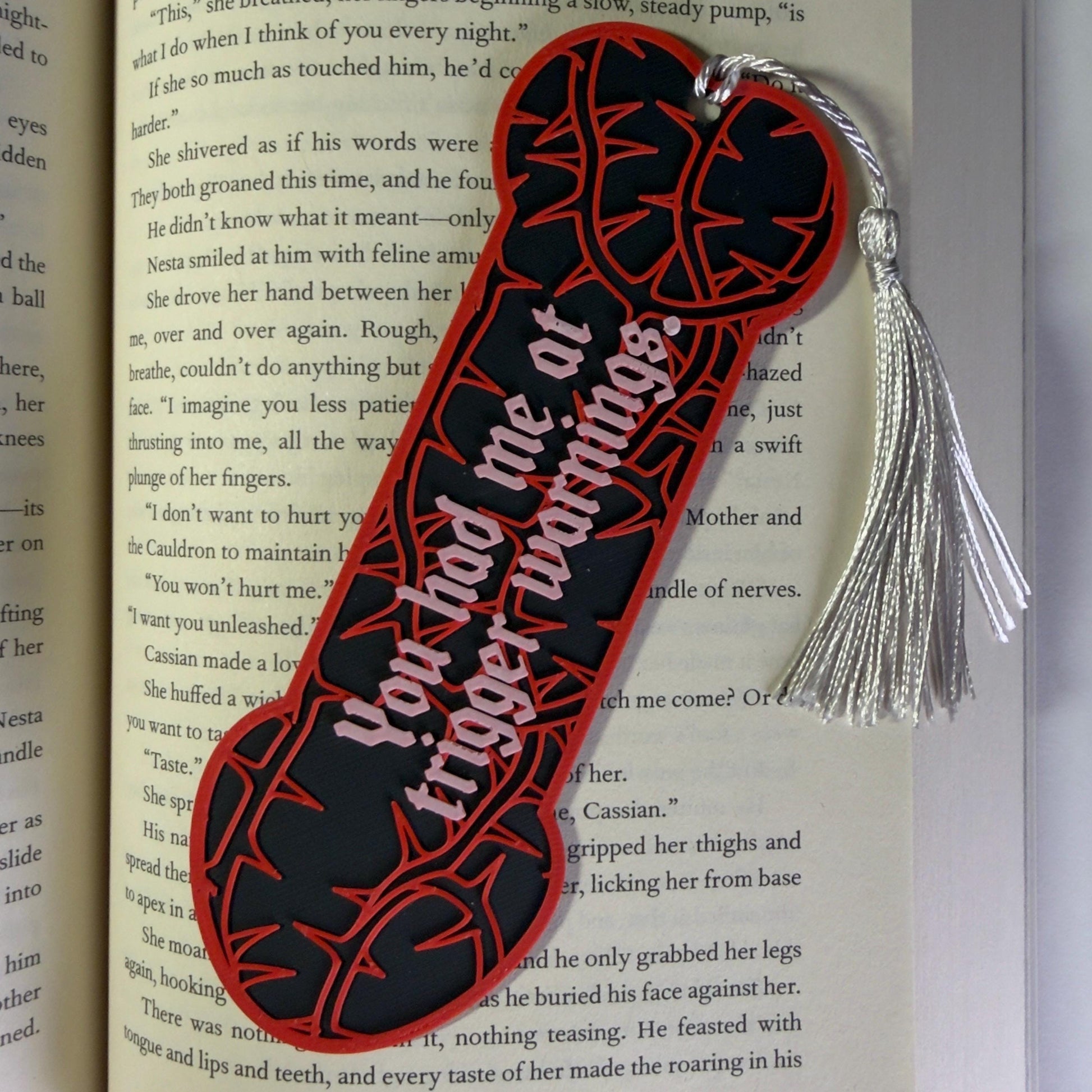 Penis Shaped Spicy Bookmarks
