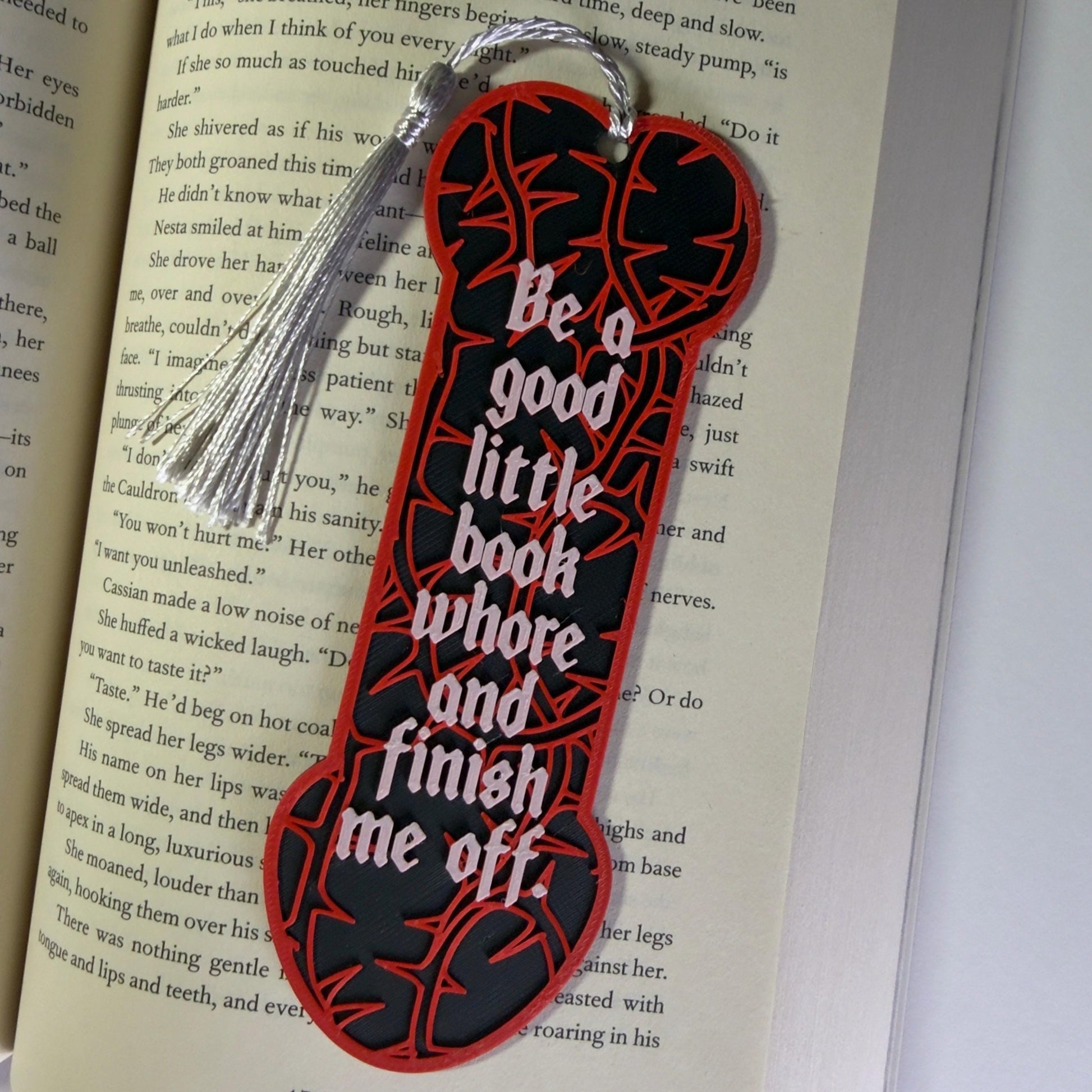 Penis Shaped Spicy Bookmarks