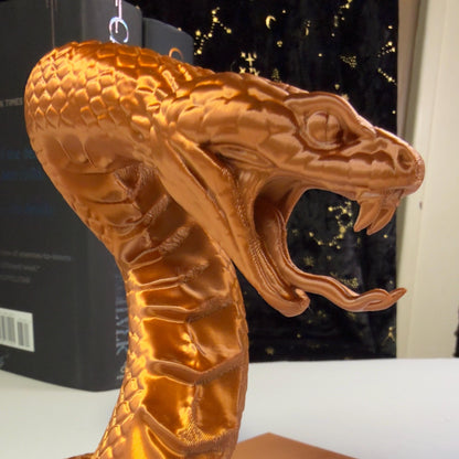 Cobra Bookends | Fantasy Bookshelf Decor