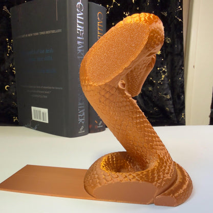 Cobra Bookends | Fantasy Bookshelf Decor
