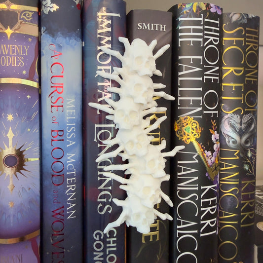 Gothic Skull Centipede Spine Hugger | Shelf Sitter | Magnet