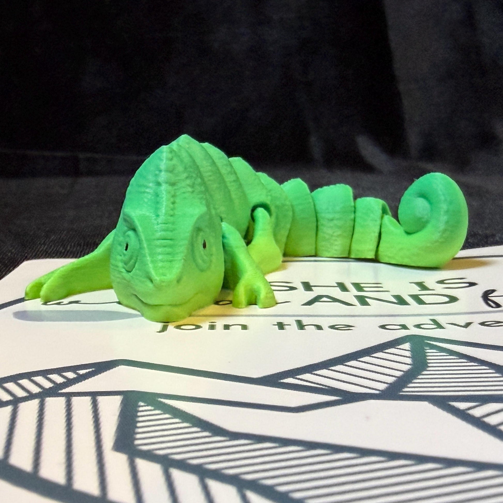 Articulated Chameleon Flexi Trail Buddy