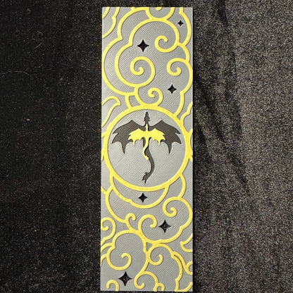 Dragon Cloud And Stars Bookmark | Fantasy Book Inspired