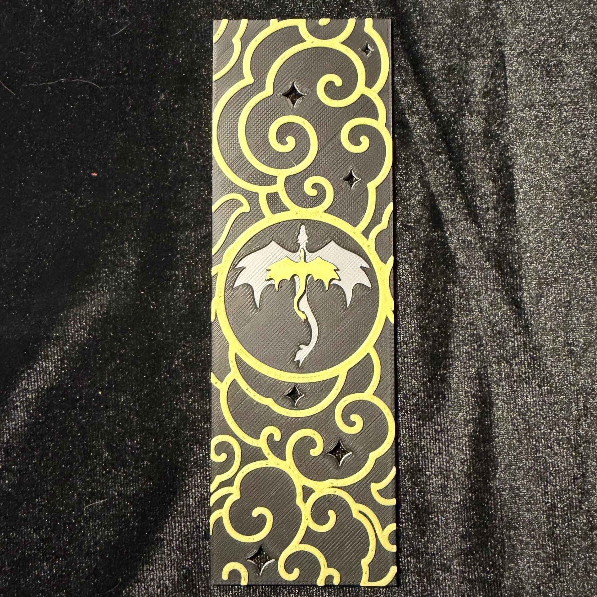 Dragon Cloud And Stars Bookmark | Fantasy Book Inspired