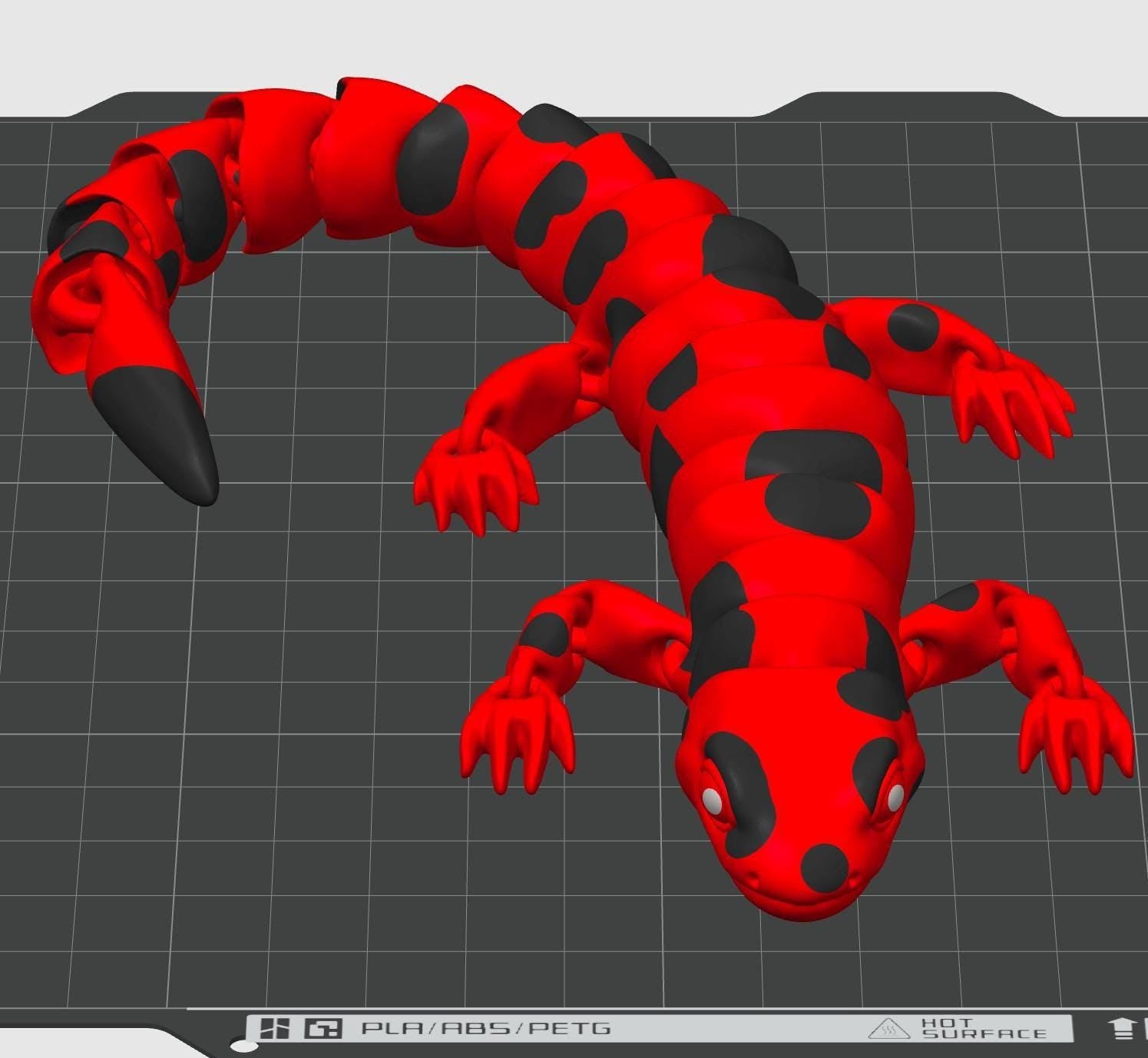 Articulated Flexi Salamander Trail Buddy