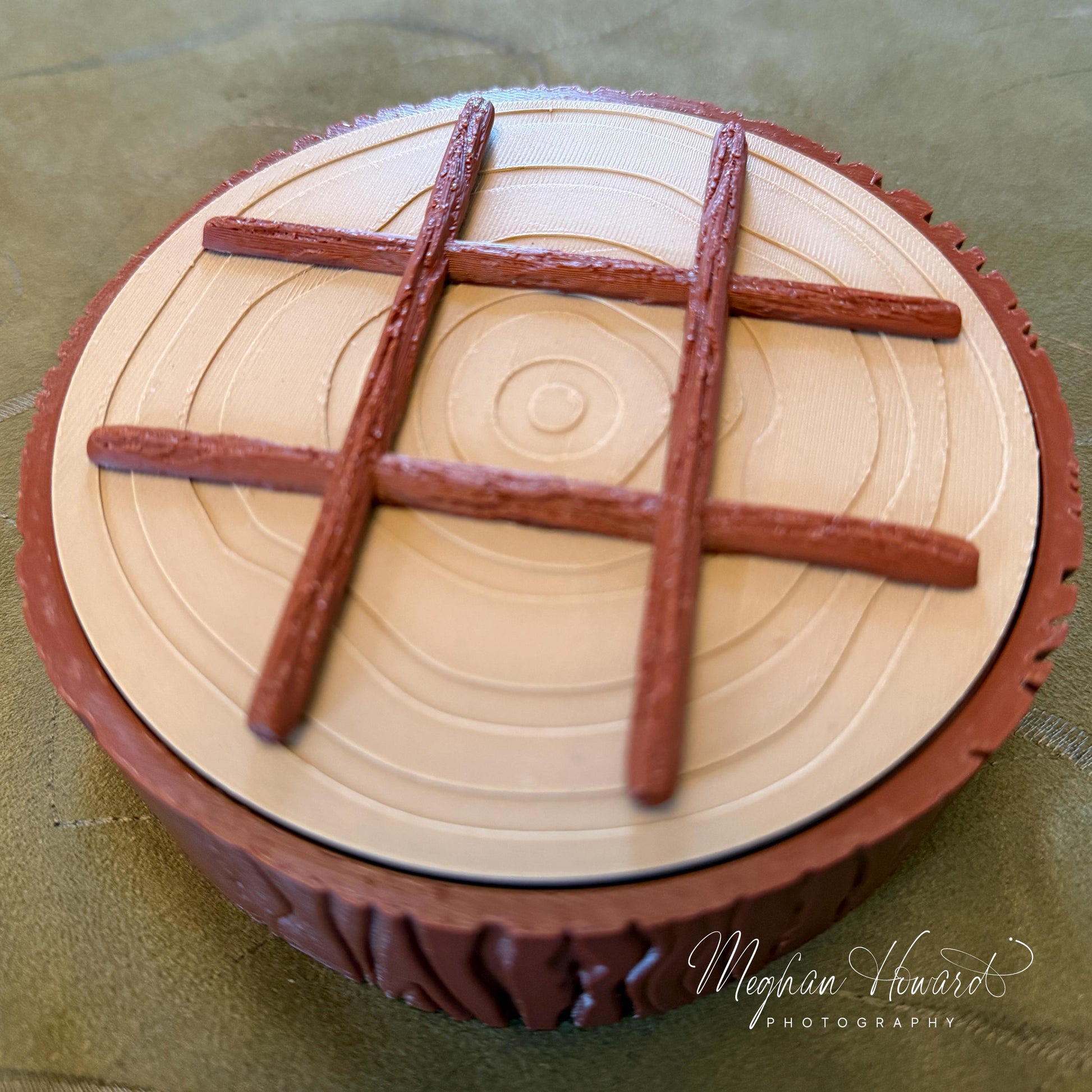 Enchanted Forest Tic Tac Toe | Hobbit Core Game | Cottage Core Gift
