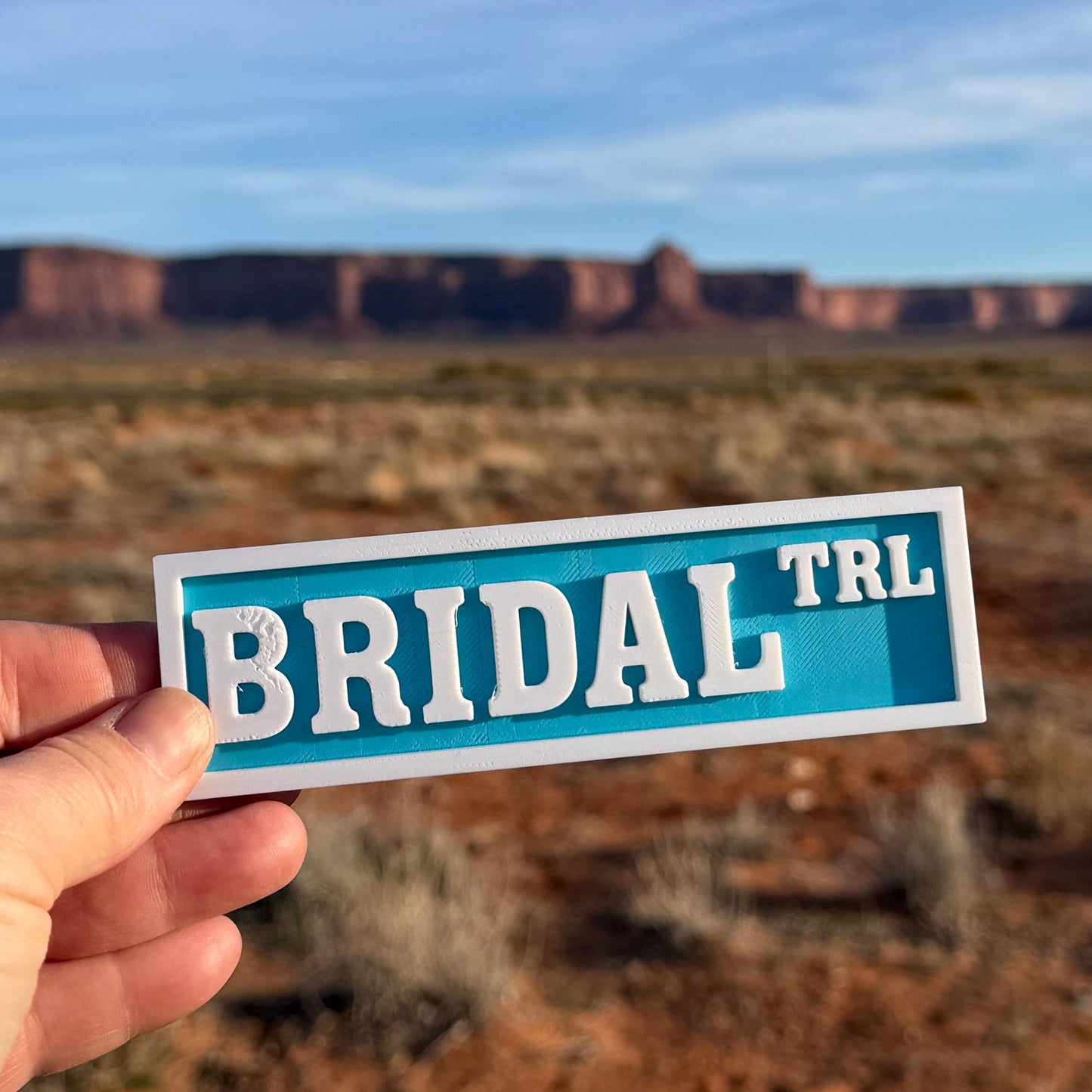 Customizable Trail Sign