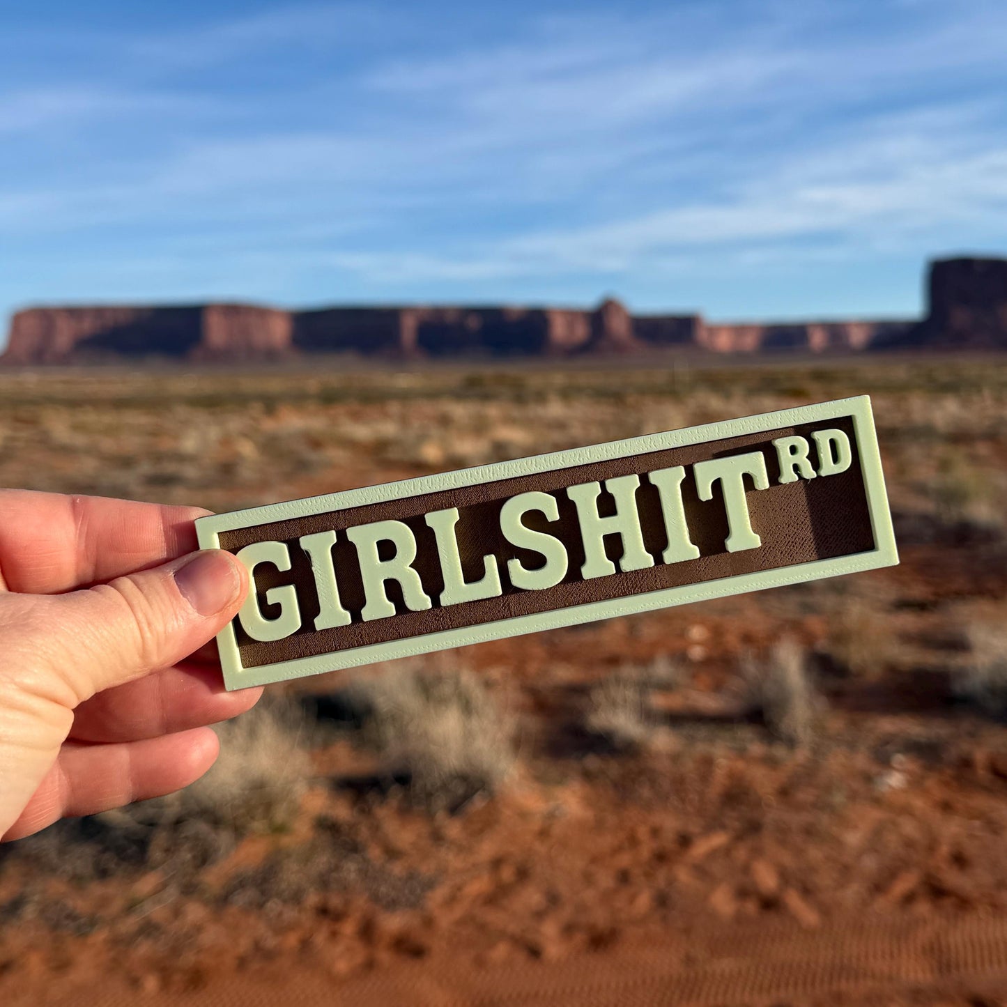 Customizable Trail Sign