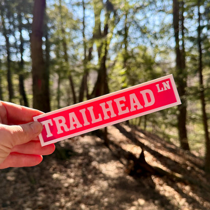 Customizable Trail Sign