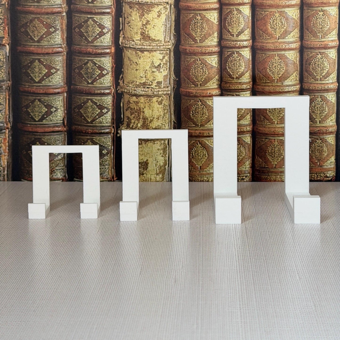 Bookshelf Sign Stands