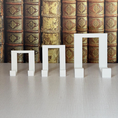 Bookshelf Sign Stands