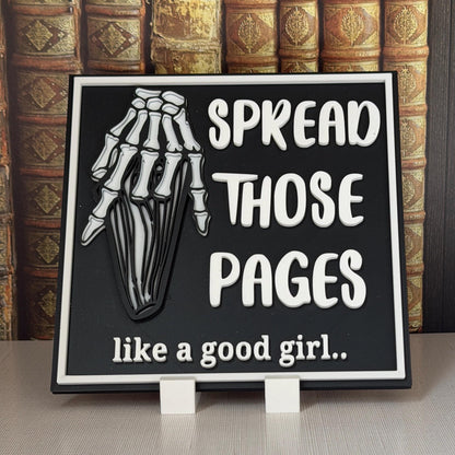 Bookshelf Sign Stands