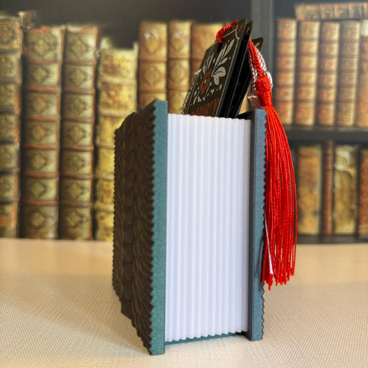 Dragon Scale Book-Shaped Bookmark Holder