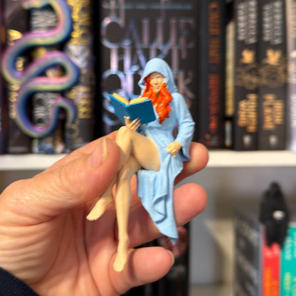 The Book Babe Perchling | Shelf Sitter
