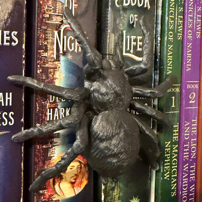 Gothic Tarantula Spider Book Spine Hugger