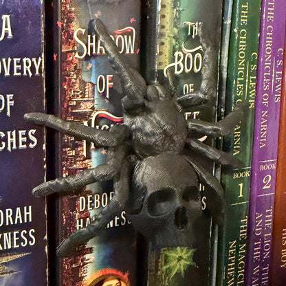 Gothic Tarantula Spider Book Spine Hugger